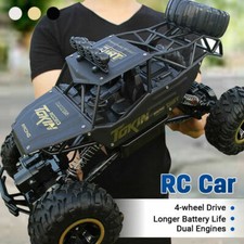 1:12 Large Remote Control RC Cars Big Wheel Monster Truck 4WD Kid Toy Electric