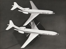 AIR FRANCE BOEING 727 727 200 AVION CIVIL DE LIGNE AVIATION 24 X 18 cm