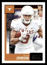 2020 Score #418 Collin Johnson Rookie Texas Longhorns