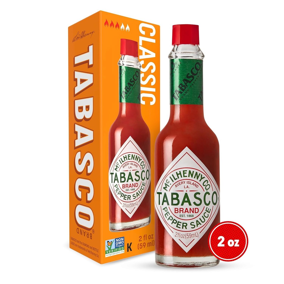 Tabasco Original Pepper Sauce 2 oz | eBay
