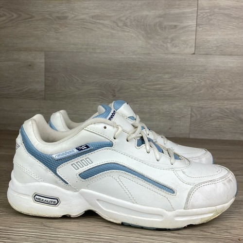 Reebok Hexalite Womens White Blue 