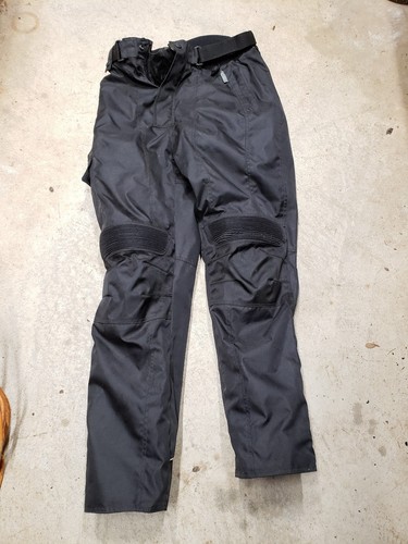 Fulmer padded black motorcycle pants 