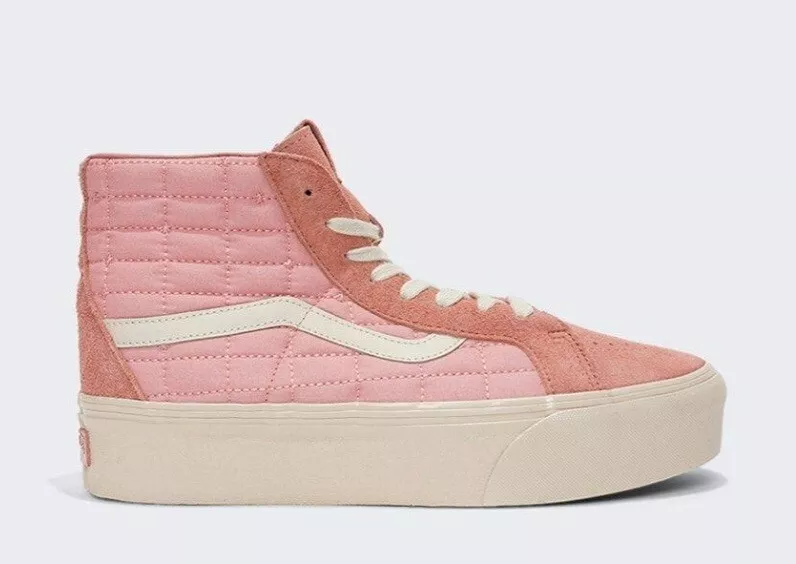 Vans rouge plateforme cheap