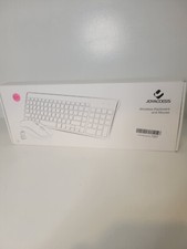 Wireless Keyboard and Mouse,J JOYACCESS USB Slim Wireless Keyboard Mouse with Nu