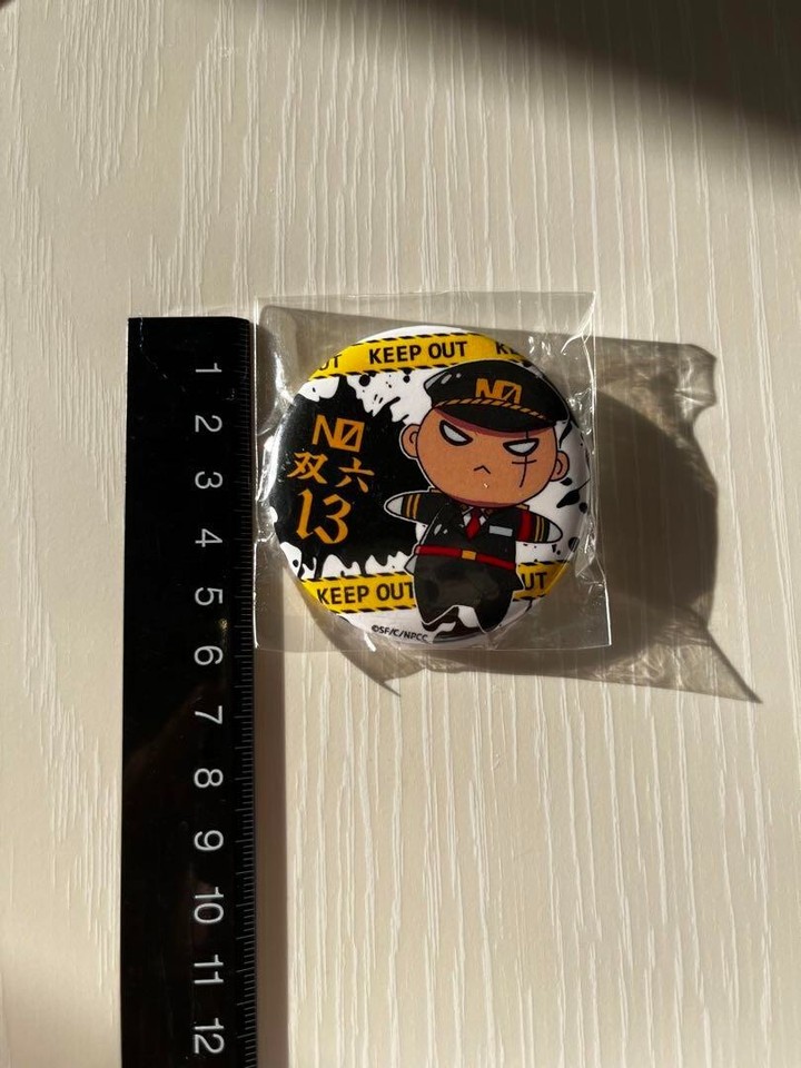 Japanese anime Nanbaka can badge Hajime Sugoroku eBay