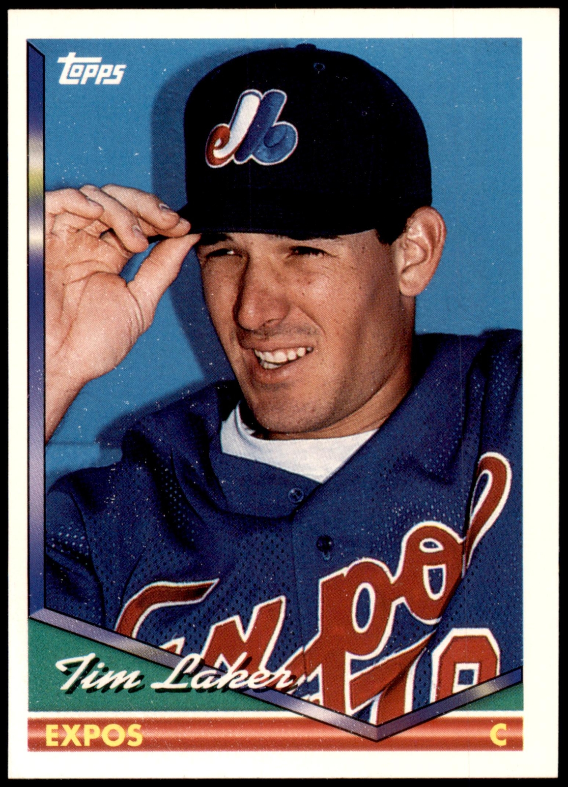 Tim Laker #524 1994 Topps