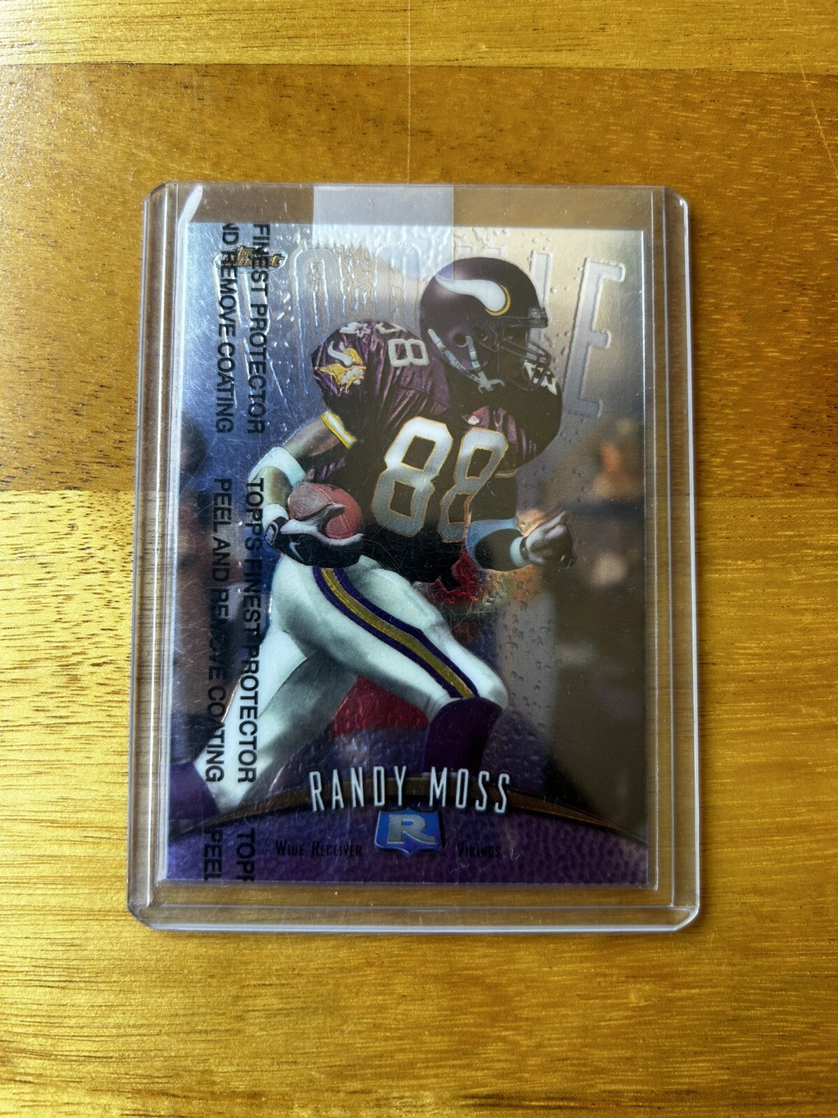 1998 Topps Finest - Refractor #135 Randy Moss (RC)
