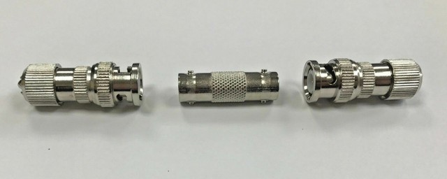 Connecteurs BNC Mâle à Sertissage Rapide (no Solder) - Lot De 5 Ou 10, Pour CCTV/AV/réparation Vidéo