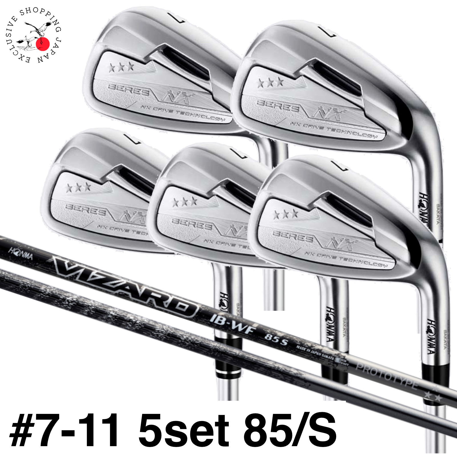 レフティ】ホンマ ベレス IS-01 6番アイアン 6I 2Sグレード R