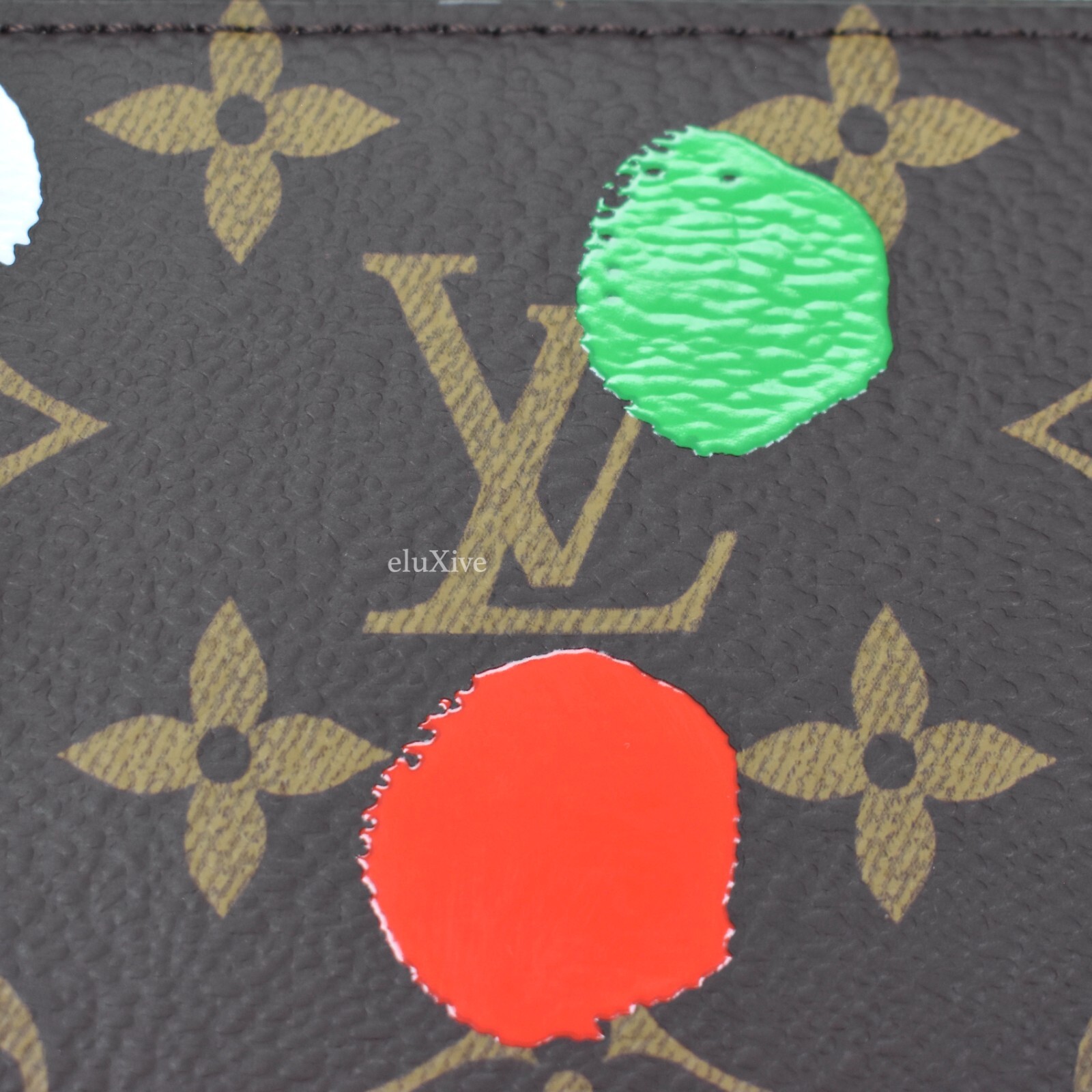 NWT Louis Vuitton Yayoi Kusama Paint Dot Monogram Zippy Wallet 2023 AUTHENTIC image 3
