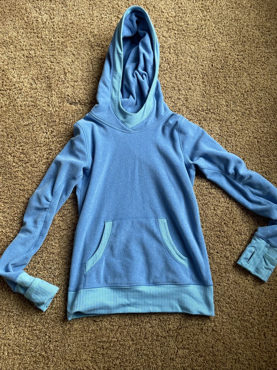 IVIVVA by Lululemon Hoodie Sweater Sweatshirt Color Blue Girls Size 14