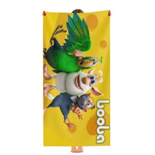 Booba Beach Towel 30"x60" Quick Drying Microfiber Gift for Girls Boys