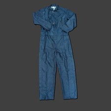 vintage uniforms manufacturing inc 44r usa made denim coveralls
