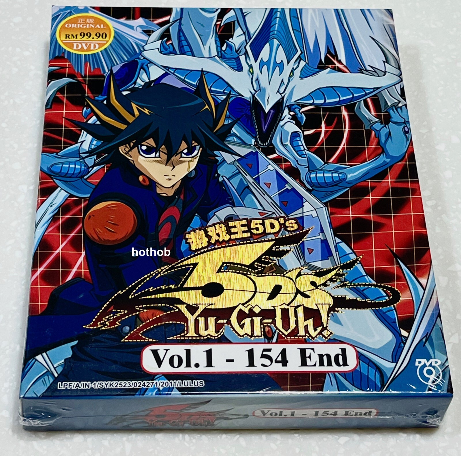 Yu-Gi-Oh! 5D'S Vol.1-154 End English Subtitle BOX SET Anime DVD