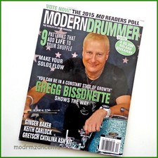 MODERN DRUMMER - Dec 2014 - GREGG BISSONETTE ...