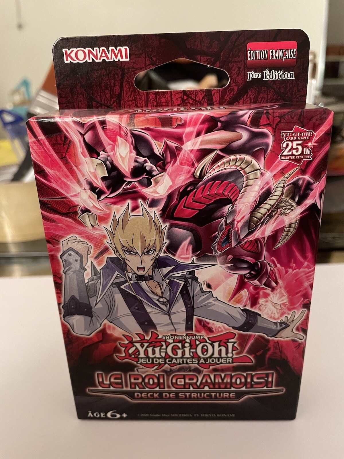Yu-Gi-Oh! Deck de Structure : Le Roi Cramoisi-1 ère Edition-Neuf
