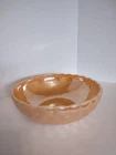 Vintage Fire King Peach Luster Bubble Serving Bowl 10.5" USA