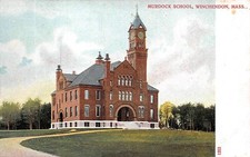 # G2804 WINCHENDON, MA.      POSTAL, ESCUELA MURDOCK
