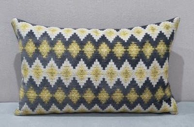 Designers Guild William Yeoward Perzina Citron Stoff Kissenbezug 35x55 cm