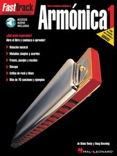 FastTrack Harmonica Method 1 Spanish Edition Harp Beginner Lessons Book Audio