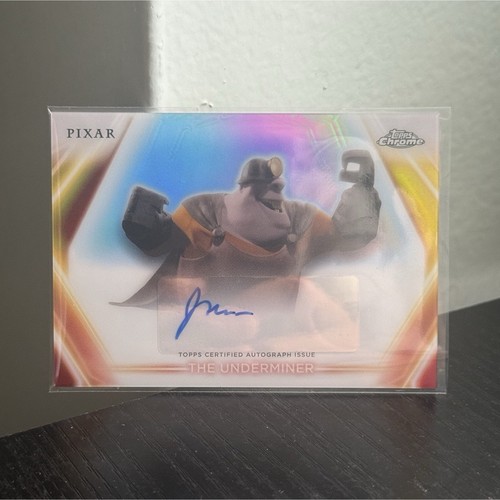 Topps 2026 Disney Neon Topps Chrome Neon Etch Auto The Underminer CNA-JR