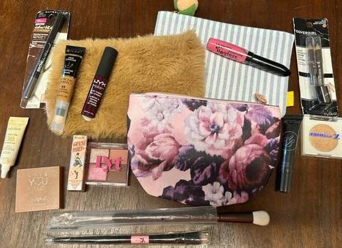 Lot Of Makeup, Skincare, Brushes, Makeup Bags, Etc.