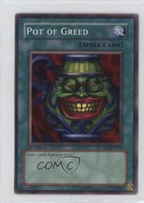 Pot of Greed 1st Ed. YuGiOh Zombie Madness Structure Deck #SD2-EN017 2005