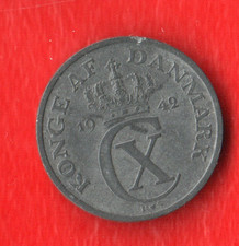 DENMARK 2 ORE 1942