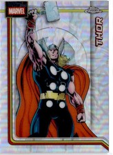 2026 Topps Chrome Marvel Comics #177 Thor Storm's Lightning Refractor
