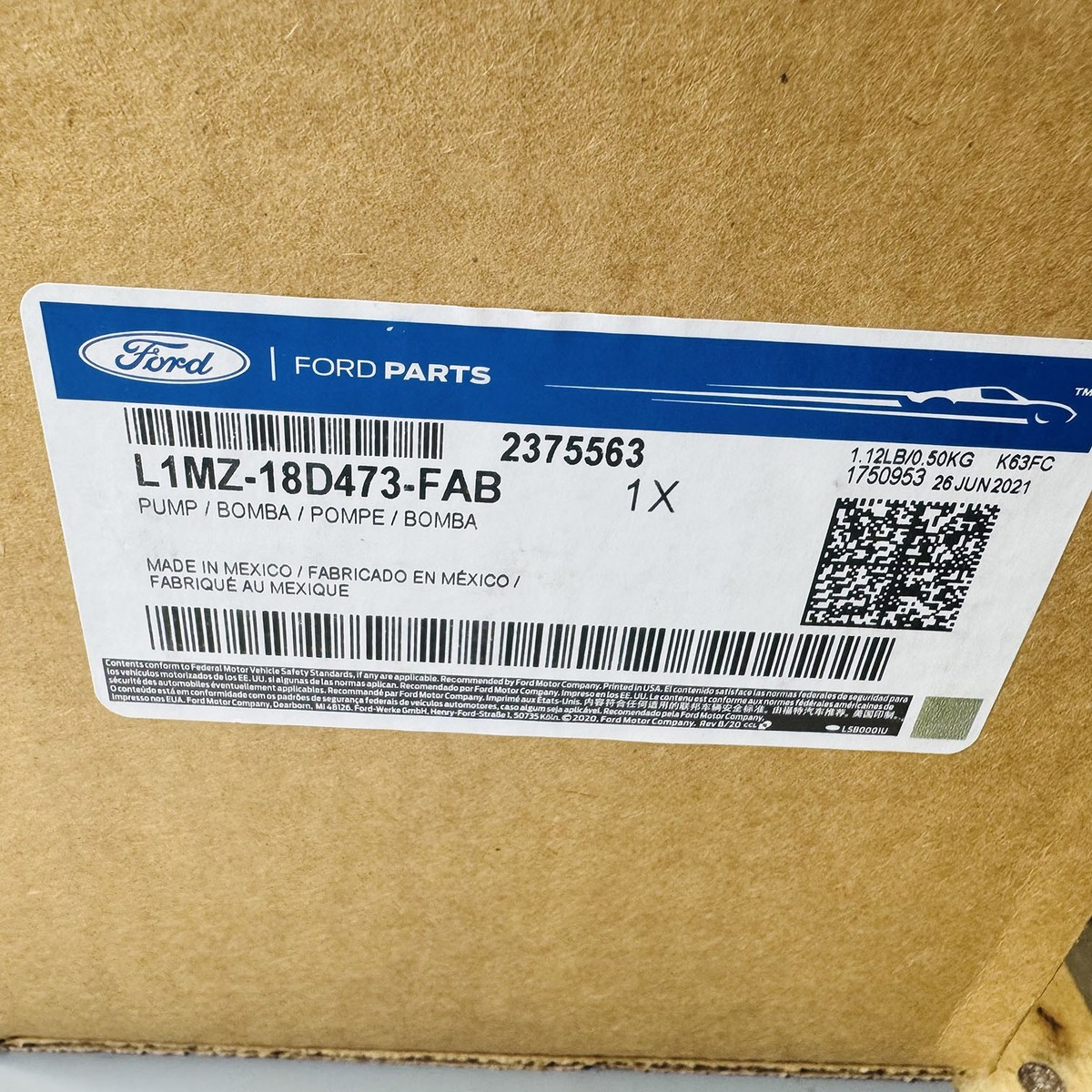 For 2020-2023 Ford Explorer OE GENUINE Engine Coolant Water Pump