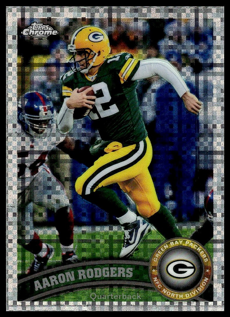 2011 Topps Chrome XFRACTOR / #100 / Aaron Rodgers