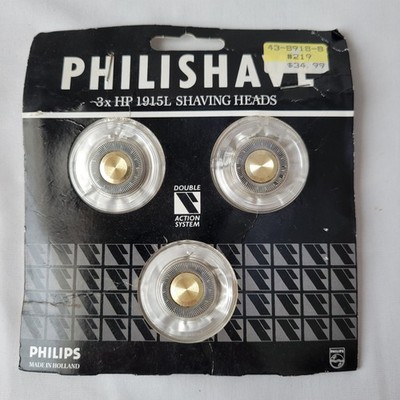 Philishave Philips HP 1915L Shaving Heads 3 Pack NOS Unused