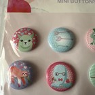 Mini button set love cute  fun kids Valentines  gift  party favor pins lot 12 — photo 2