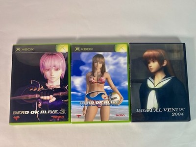 Lot3 Dead or Alive : 3 , Xtreme Beach Volleyball XBox & Digital Venus 2004 PC-JP