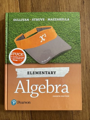 Elementary Algebra Fourth Edition Sullivan Pearson Hardcover