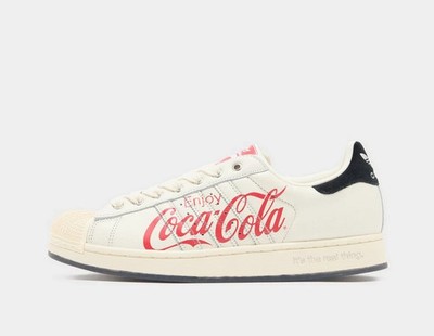 Adidas Originals x Coca-Cola Superstar II Schuhe in Off White