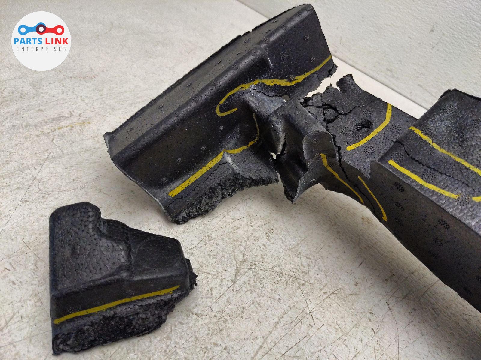 2008-2014 FERRARI CALIFORNIA FRONT BUMPER FOAM ABSORBER BRACKET PANEL SET-2 F149