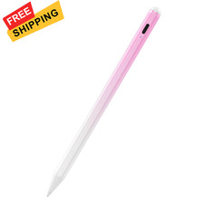 Stylus Pen for iPad 6th-11th Generation-2X Fast Charge Active White pink