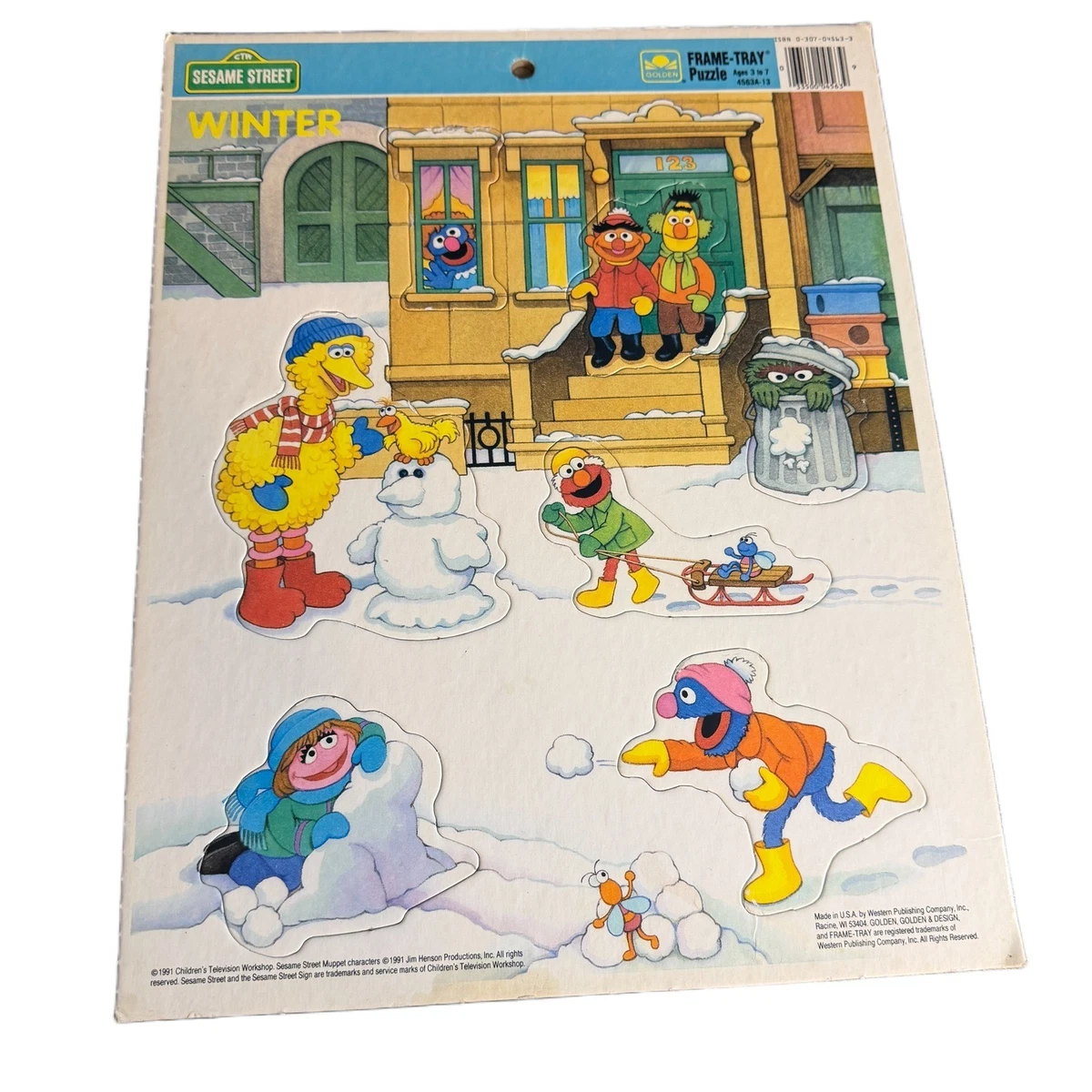 Sesame Street 15 - 25 Pieces Vintage Puzzles for sale | eBay