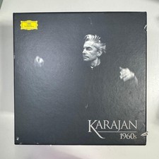Grammophon KARAJAN 1960s 82CD Box Set w/Deluxe Booklet Box Used