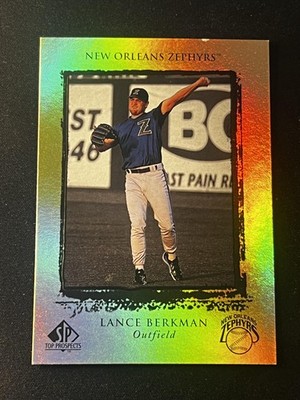1999 SP Top Prospects #18 Lance Berkman