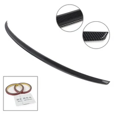 ABS Carbon Fiber Black Car Tail Wing Rear Trunk Spoiler for AUDI A3 2014-2019