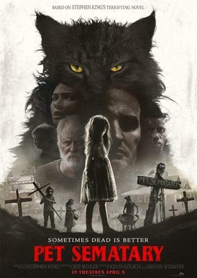 Pet Sematary 2019 Teaser Poster Art Print Waterproof Canvas A5 A4 A3 A2 A1