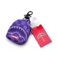 *NEW* SPRAYGROUND Purple Shark Sharks In Paris Keychain Purple (910K7920NSZ) 👍
