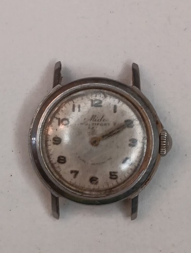 Vintage Swiss Made Mido Multifort Super Automatic Powerwind Watch Runs READ