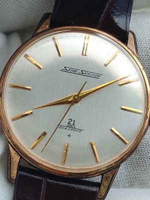 Vintage Seiko J15006 SKYLINER 21 Jewels Gold Filled (1960s) Hand