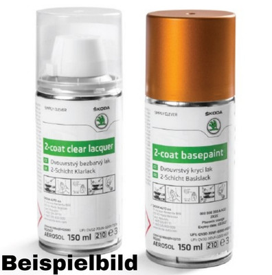 Original Skoda VW Lackpray-Set Sprühdose - Farbe auswählen