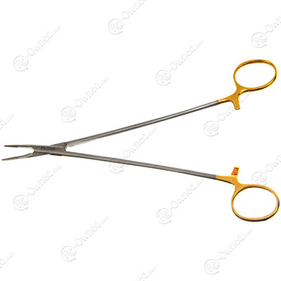 Phillips DeBAKEY Needle Holder 8in  Extra-Light 7000 Diamond-Jaw, TC X:32-0043