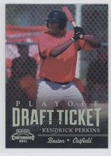 2011 Playoff Contenders Draft Tickets 25/99 Kendrick Perkins #DT59 e2e