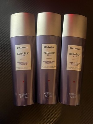 Goldwell Kerasilk Style Forming Shape Spray 125 ml / 4.2 oz 3 Pack